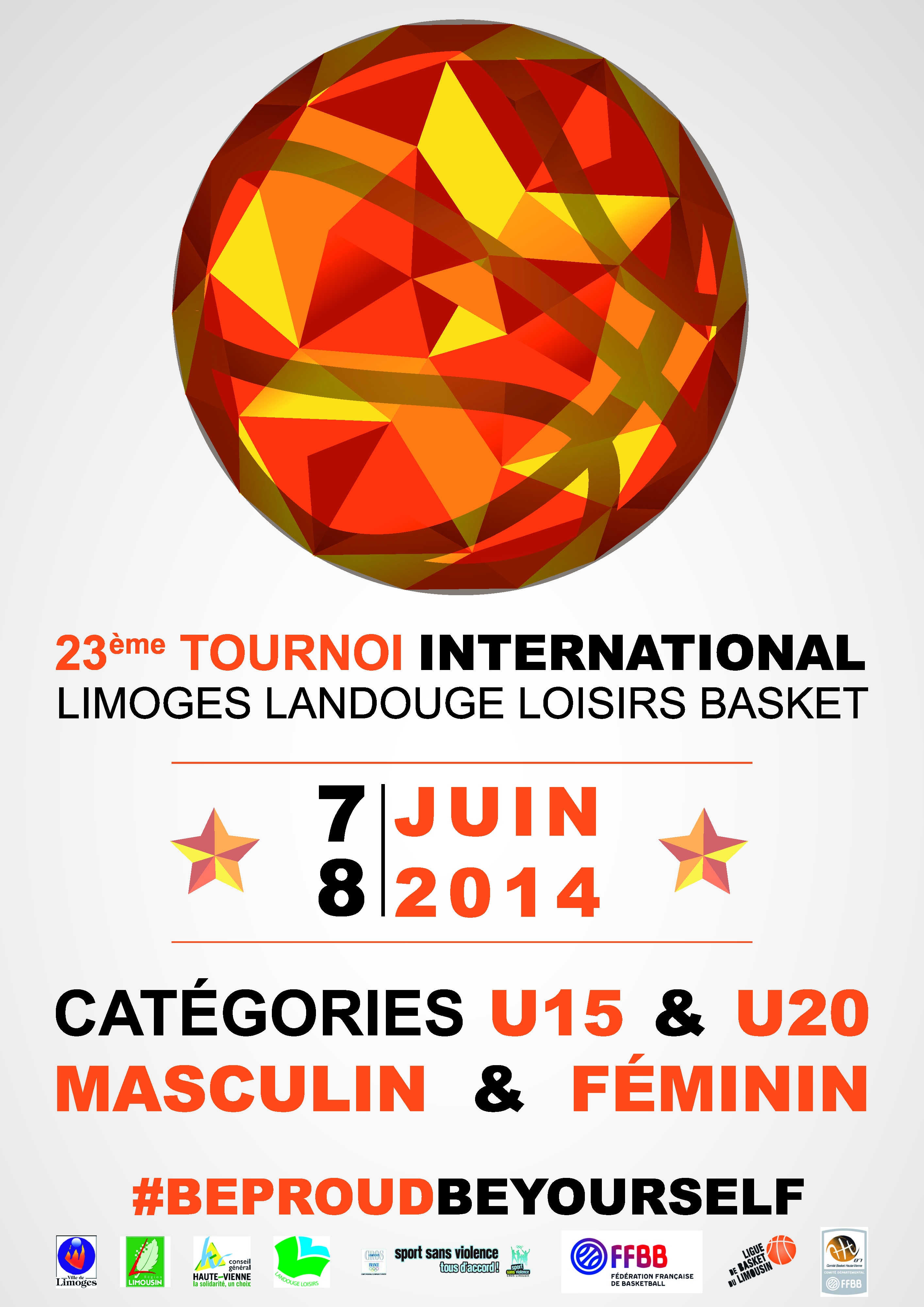 23ème tournoi international du Limoges Landouge Loisirs Basket FFBB