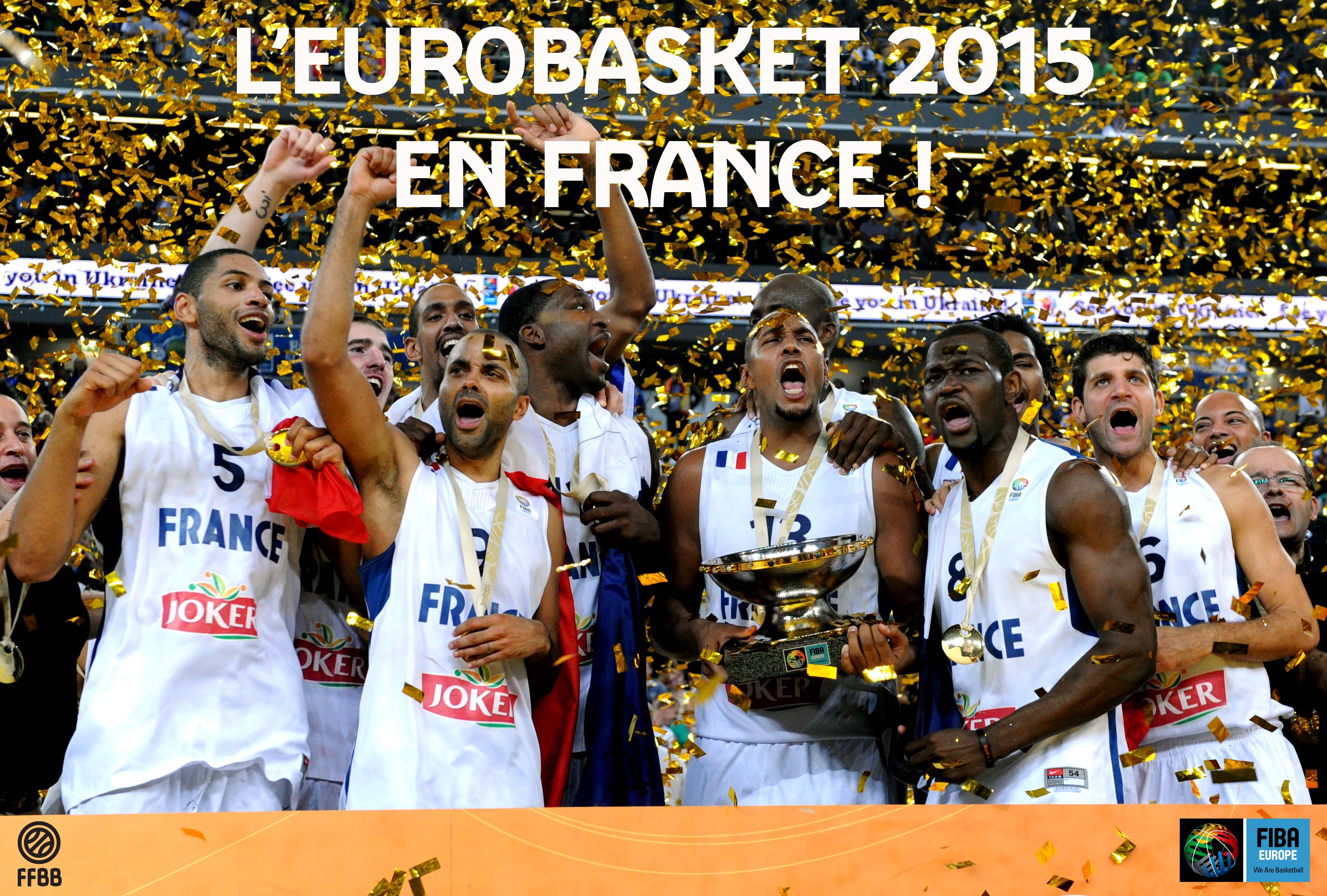 La France organisera l'EuroBasket 2015 FFBB