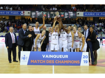 Lyon remporte le Match des Champions 2019 - Bellenger/IS/FFBB