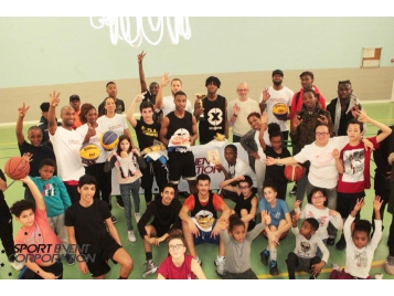 Les participants à la 3e édition du Ball4Camps