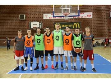 Les finalistes du Tournoi 3x3 de l'OSA Basket - Photo : Virginie Jeanne