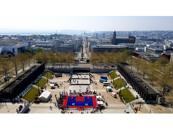 Vue depuis la mairie de Brest - photo : Christophe Bodenes