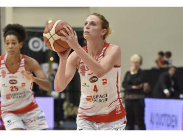 Megan Mahoney s'est illustrée face à Toulouse - Bellenger-Lecocq/IS/FFBB