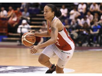 Carmen Guzman et les Lyonnaises retrouvent le Palais des Sports de Gerland - Bellenger-Lecocq/IS/FFBB