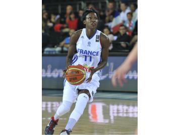 Emilie Gomis et les Bleues ont assuré l'essentiel - Bellenger/IS/FFBB