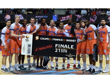 Boulazac a gagné son billet pour la finale - photo : Bellenger/IS/FFBB
