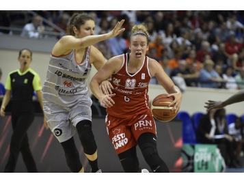 Shona Thorburn et l'USO Mondeville continuent de se battre pour le maintien - Bellenger-Lecocq/IS/FFBB