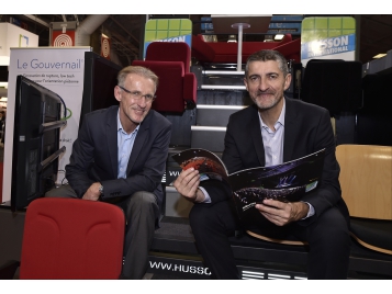 Daniel Husson et Jean-Pierre Siutat - Photo : Bellenger/IS/FFBB