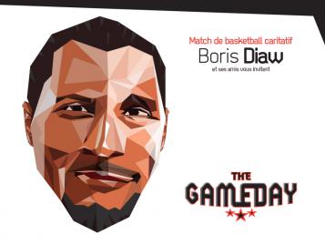 Affiche Boris DIaw Game Day Affiche Boris DIaw Game Day