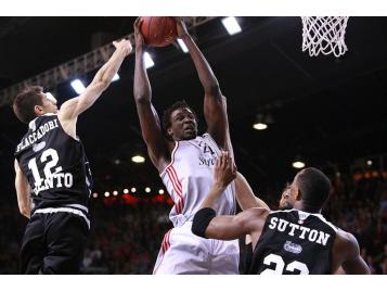 Bangaly Fofana, le strasbourgeois le plus en vu hier soir - Photo Strasbourg - Philippe Gigon Bangaly Fofana
