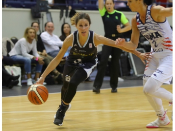 Ana Suarez a permis à Nantes Rezé de réaliser un bel exploit - Bellenger-Lecocq/IS/FFBB