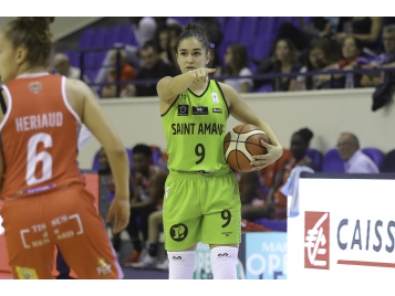 Hortense Limouzin et les Green Girls veulent rester dans le top 8 - Bellenger-Lecocq/IS/FFBB