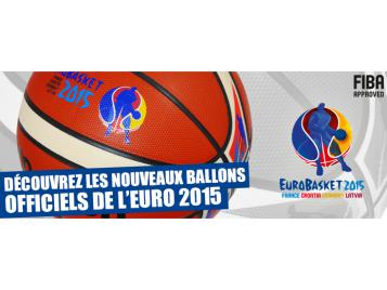 Ballon Euroabsket 2015 disponible sur le FFBB Store Pub ballon EuroBasket 2015