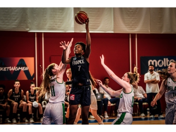 Nabala Fofana lors de l'Euro U18 - Photo : FIBA