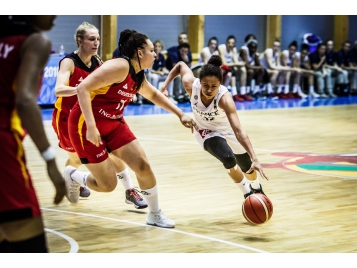 Tima Pouye avait déjà participé au Championnat d'Europe U20 en 2018 - Photo : FIBA