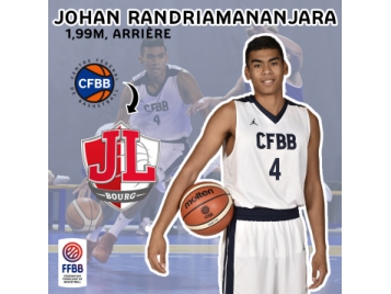 Johan Randriamananjara nouveau joueur de la JL Bourg