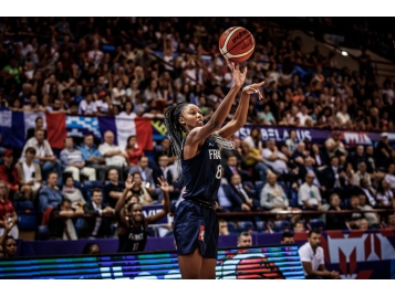 Yohana Ewodo lors de la Coupe du Monde U17 en 2018 - Photo : FIBA