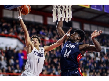 Après un Mondial réussi avec les U17, Timothé Crusol rejoint les U18 - Photo : FIBA