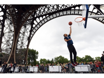 Tony Parker ambassadeur éducation - Photo : Paris 2024