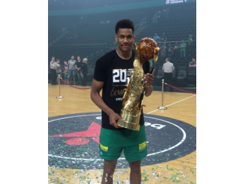 Axel Toupane, champion de Lituanie 2018 Axel Toupane