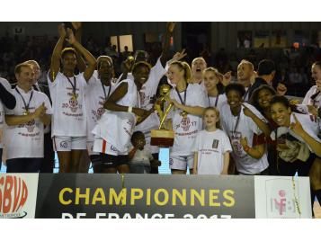 Villeneuve d'Ascq, Champion de France LFB 2017 - Masquelier/ESBVA-LM