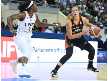 Alexia Chartereau, meilleure marqueuse Tango contre Basket Landes - Bellenger-Lecocq/IS/FFBB