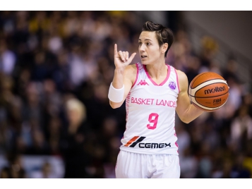 Céline Dumerc et Basket Landes joueront un derby contre Tarbes en Eurocoupe - FIBA/J. Bacot