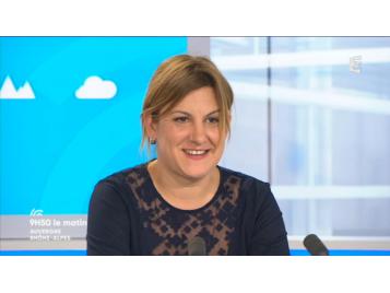  Elodie sur le plateau de France 3