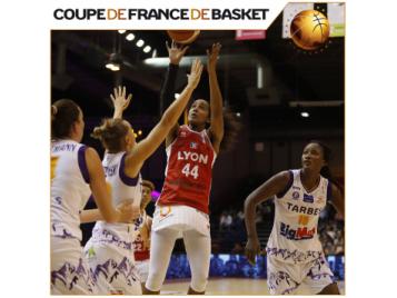 Ervin et Lyon se sont qualifiés pour les demi-finales de la Coupe - Photo : Bellenger/IS/FFBB