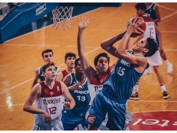 Daniel BATCHO lors de l'Euro U16 2017