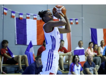 Cette année, Océane Monpierre retrouvera l'Equipe de France U18 - Photo : FIBA