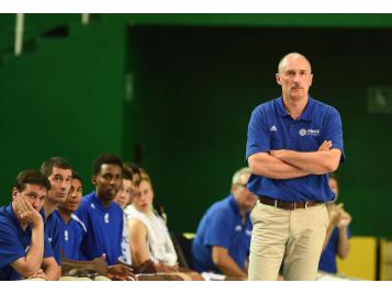 Bernard Faure et les U16 seront ce week-end en Turquie - Photo : FIBA Europe Bernard Faure