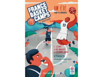 Affiche France Basket Camps