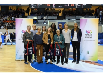 Les lauréates du Trophée Femmes Sur Tous Les Terrains 2019 - Photo : Bellenger/IS/FFBB