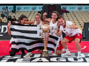 Rennes 3x3, vainqueur de l’édition 2021 de la Superleague