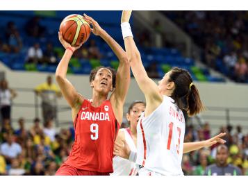 La Canadienne Miranda Ayim - Photo : FIBA