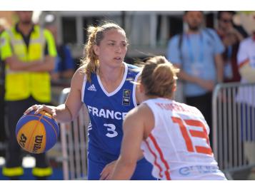 Avec 2 victoires, Perrine Le Leuch et les Bleues ont terminé premières de leur groupe