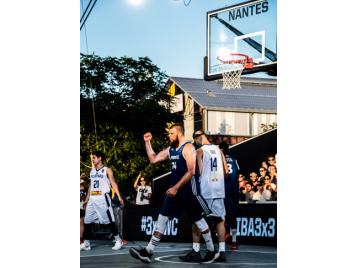 Charles-Henri Bronchard et les Bleus sont en quart de finale - Photo : FIBA