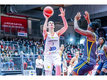 Eva Lisec a brillé pour son premier match en France - Photo : Willy Cousseau