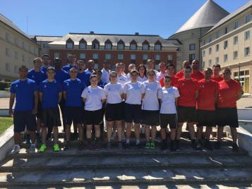 Arbitres et cadres avec Frédéric CHALOUPY, Président de la CFO