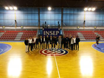 Les entraîneurs nationaux réunis au CFBB - Photo : FFBB