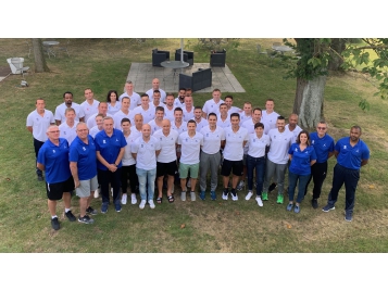 Arbitres et observateurs HN1 en stage à Lille