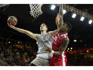 Jérémy Leloup et Strasbourg enchaînent les victoires en Euroleague - Photo : Euroleague Jérémy Leloup
