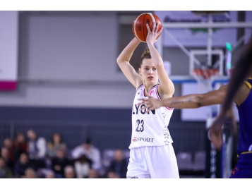 Marine Johannes et Lyon ont battu le BLMA - FIBA