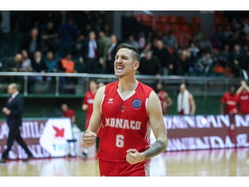 Paul Lacombe rêve d'un titre européen avec Monaco - Photo : FIBA