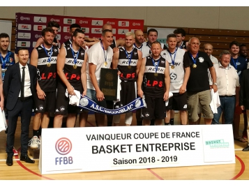 RC Port du Havre vainqueur 2019 de la Coupe de France - Photos : FFBB