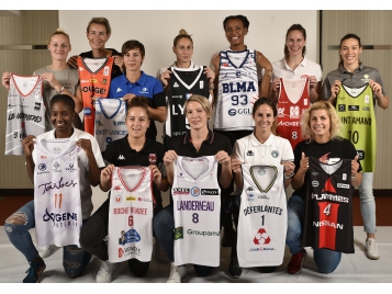 Les 12 capitaines des équipes de Ligue Féminine - Bellenger/IS/FFBB
