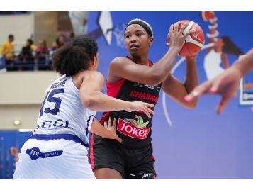 Jordan Moore a été précieuse en début et en fin de match pour Charnay - Bellenger-Lecocq/IS/FFBB