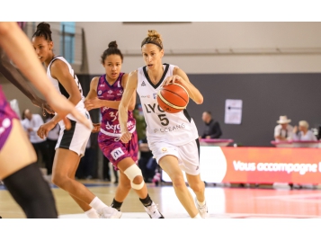 Lyon, qui va vivre sa première finale LFB, comptera sur l'expérience de Pao Salagnac - Alexia Leduc/Infinity Nine Media