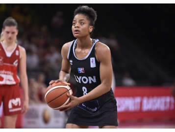 Monique Makani et les Lyonnaises vont affronter Nantes Rezé - Bellenger/IS/FFBB